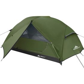Tent for 2 and 3 Person is Waterproof and Windproof, Camping Tent for 3 to 4 Seasons,Lightweight Aluminum Pole Backpacking
