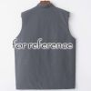 Chinese Style Autumn Winter Cotton Waistcoat Vest Men's Tang Costume Vest Outerwear Sleeveless Jacket; Brown