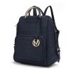 MKF Collection Torra Milan Signature Trendy Backpack by Mia k