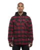 Burnside B8620 Men's Hooded Flannel Jacket