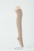 Knitted Over Knee Leg Warmers For Indoor Household Hosiery Wool Warm Knee Pads Double Diamond Floor Socks