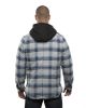 Burnside B8620 Men's Hooded Flannel Jacket