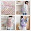 Mermaid Kids Backpack, Sparkly Sequins Backpack for Girls